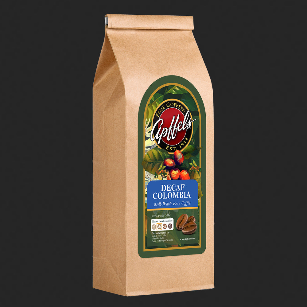 2.5lb Decaf Colombia Whole Bean